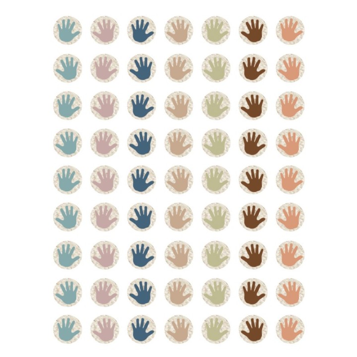 Teacher Created Resources® Everyone is Welcome Helping Hands Mini Stickers, Pack of 378