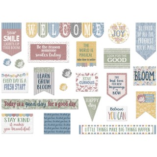 Teacher Created Resources® Classroom Cottage Mini Bulletin Board Set, 23 Pieces