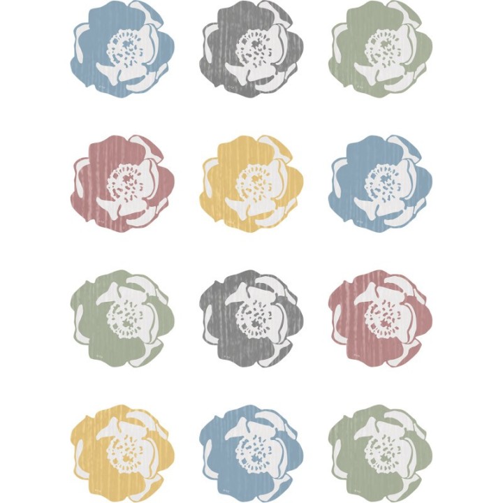 Teacher Created Resources® Classroom Cottage Rosettes Mini Accents, Pack of 36