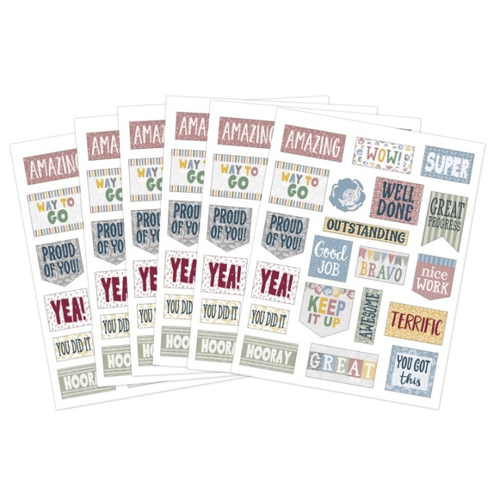 Teacher Created Resources® Classroom Cottage Stickers, Pack of 120