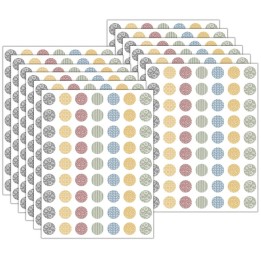 Teacher Created Resources® Classroom Cottage Mini Stickers, 378 Per Pack, 12 Packs