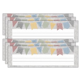 Teacher Created Resources® Classroom Cottage Flat Name Plates, 36 Per Pack, 6 Packs