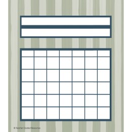 Teacher Created Resources® Classroom Cottage Incentive Charts, Pack of 36