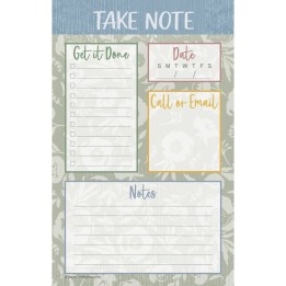 Teacher Created Resources® Classroom Cottage Notepad, 50 Sheets