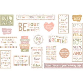 Teacher Created Resources® Terrazzo Tones Mini Bulletin Board Set, 18 Pieces