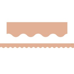 Teacher Created Resources® Sedona Sand Scalloped Border Trim, 35 Feet