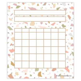 Teacher Created Resources® Terrazzo Tones Incentive Charts, Pack of 36