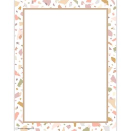 Teacher Created Resources® Terrazzo Tones Computer Paper, 50 Sheets