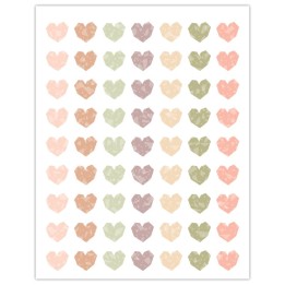 Teacher Created Resources® Terrazzo Tones Hearts Mini Stickers, Pack of 378