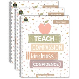 Teacher Created Resources® Terrazzo Tones Record Book, Pack of 3