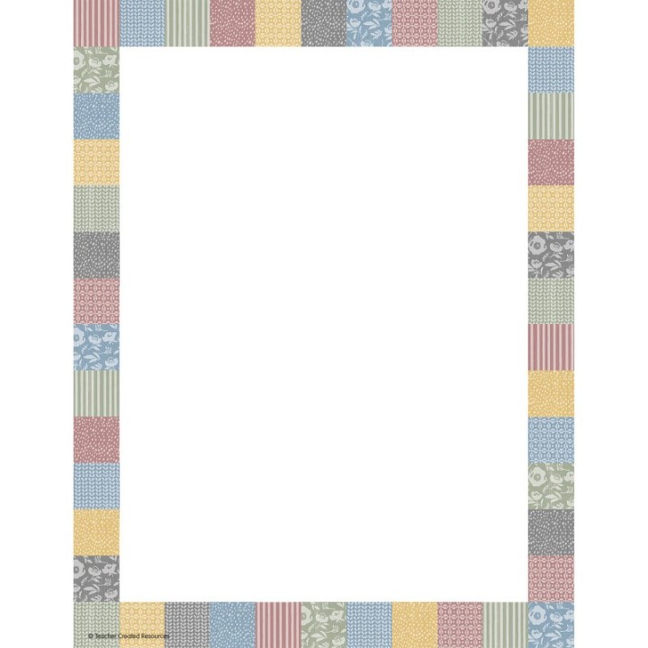 Teacher Created Resources® Classroom Cottage Computer Paper, 50 Sheets