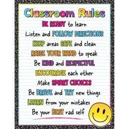 Teacher Created Resources® Brights 4Ever Classroom Rules Chart