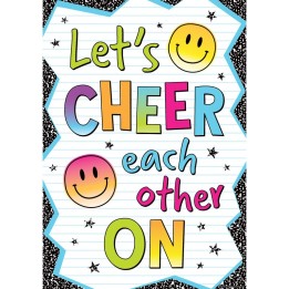 Teacher Created Resources® Lets Cheer Each Other On Positive Poster