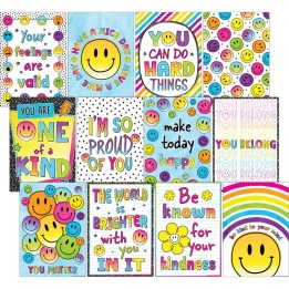Teacher Created Resources® Brights 4Ever Positive Sayings Small Poster Pack, Pack of 12