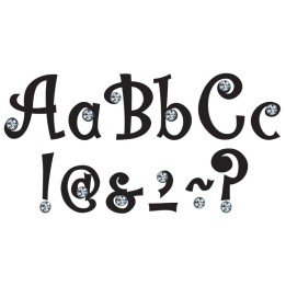 Teacher Created Resources® 7" Bling Letters with Jewels, 202 Pieces