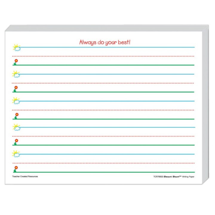 Teacher Created Resources® Smart Start K-1 Writing Paper: 360 Sheets