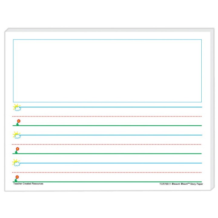 Teacher Created Resources® Smart Start K-1 Story Paper: 100 Sheets