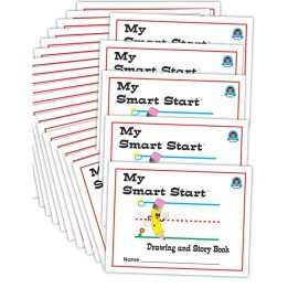 Teacher Created Resources® Smart Start Drawing & Story Book K-1 Journals, Class Pack of 24