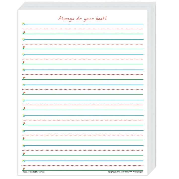 Teacher Created Resources® Smart Start 1-2 Writing Paper: 360 Sheets