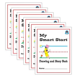 Teacher Created Resources® Smart Start Handwriting Series, Journals, Grades 1-2, Portrait, Pack of 6