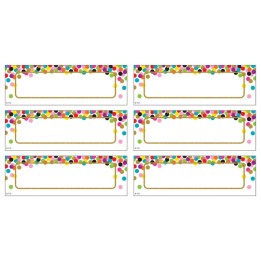 Teacher Created Resources® Confetti Labels Magnetic Accents, Pack of 20