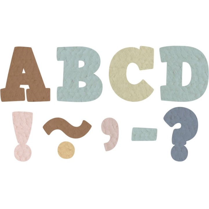 Teacher Created Resources® Everyone is Welcome Bold Block 3" Magnetic Letters, 55 Pieces