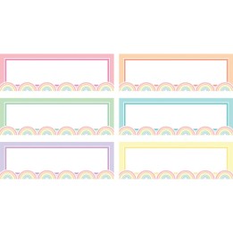Teacher Created Resources® Pastel Pop Rainbow Labels Magnetic Accents, Pack of 20