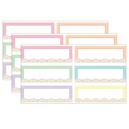 Teacher Created Resources® Pastel Pop Rainbow Labels Magnetic Accents, 20 Per Pack, 3 Packs