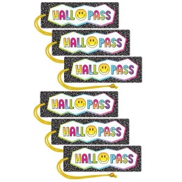 Teacher Created Resources® Brights 4Ever Magnetic Hall Pass, Pack of 6