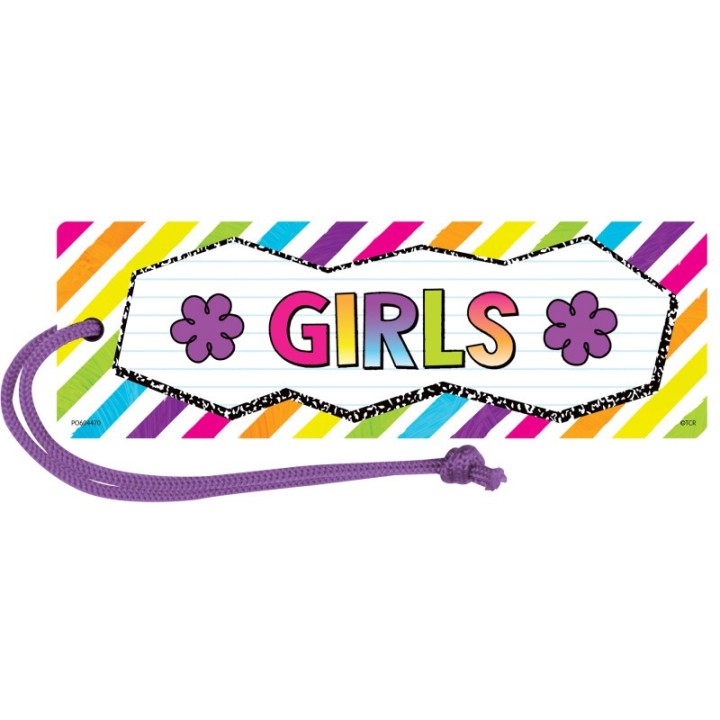 Teacher Created Resources® Brights 4Ever Magnetic Girls Pass