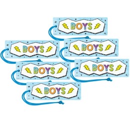 Teacher Created Resources® Brights 4Ever Magnetic Boys Pass, Pack of 6
