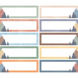 Teacher Created Resources® Moving Mountains Magnetic Labels Accents, Pack of 20