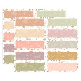 Teacher Created Resources® Terrazzo Tones Magnetic Labels Accents, 20 Per Pack, 2 Packs