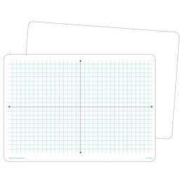 Teacher Created Resources® Double-Sided Coordinate Plane Dry Erase Boards, Pack of 10