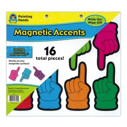 Teacher Created Resources® Pointing Hands Magnetic Accents, Pack of 16