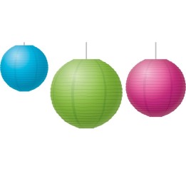 Teacher Created Resources® Brights Paper Lanterns, Pack of 3