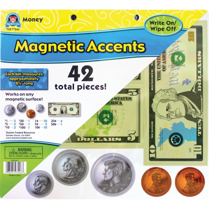Teacher Created Resources® Money Magnetic Accents