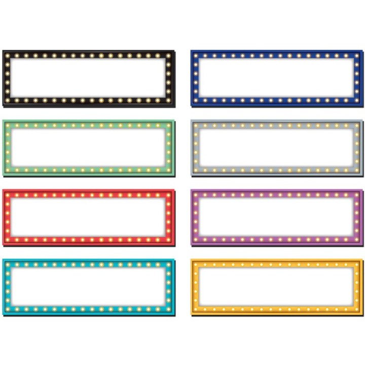 Teacher Created Resources® Marquee Labels Magnetic Accents, Pack of 20