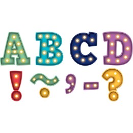 Teacher Created Resources® Marquee Bold Block 3" Magnetic Letters, 55 Pieces