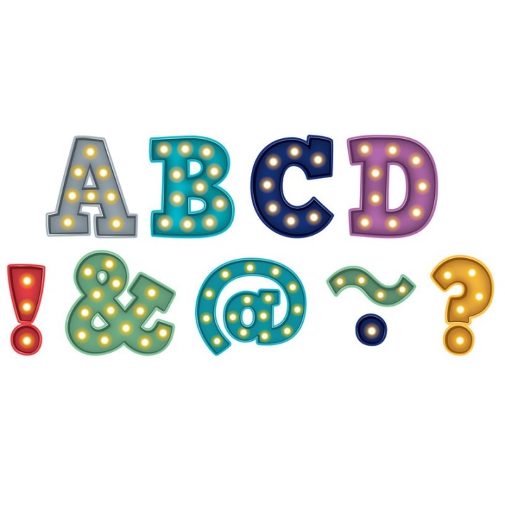 Teacher Created Resources® Marquee Bold Block 2" Magnetic Letters
