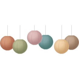 Teacher Created Resources® Everyone is Welcome 8" Hanging Paper Lanterns, Pack of 6