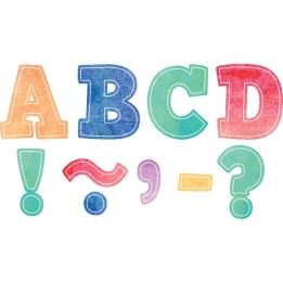 Teacher Created Resources® Watercolor Bold Block 3" Magnetic Letters