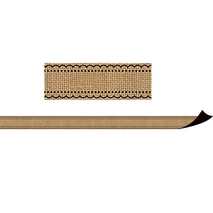 Teacher Created Resources® Burlap Design Magnetic Border
