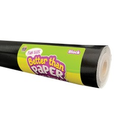 Teacher Created Resources® Fun Size Better Than Paper® Bulletin Board Roll, 18" x 12', Black