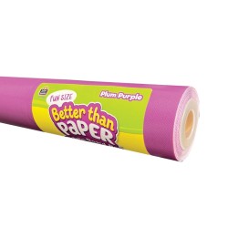 Teacher Created Resources® Fun Size Better Than Paper® Bulletin Board Roll, 18" x 12', Plum Purple, Pack of 3