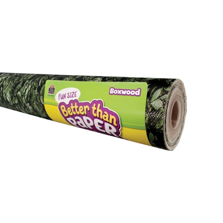 Teacher Created Resources® Fun Size Better Than Paper® Bulletin Board Roll, 18" x 12', Boxwood