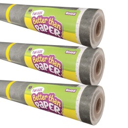Teacher Created Resources® Fun Size Better Than Paper® Bulletin Board Roll, 18" x 12', Road, Pack of 3