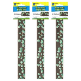 Teacher Created Resources® Eucalyptus Magnetic Border, 24 Feet Per Pack, 3 Packs