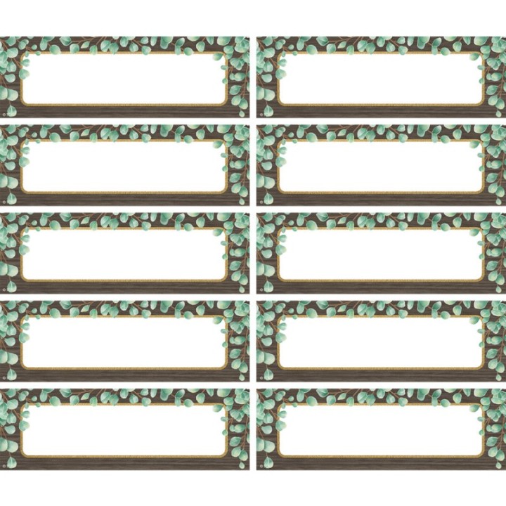 Teacher Created Resources® Eucalyptus Labels Magnetic Accents, Pack of 20