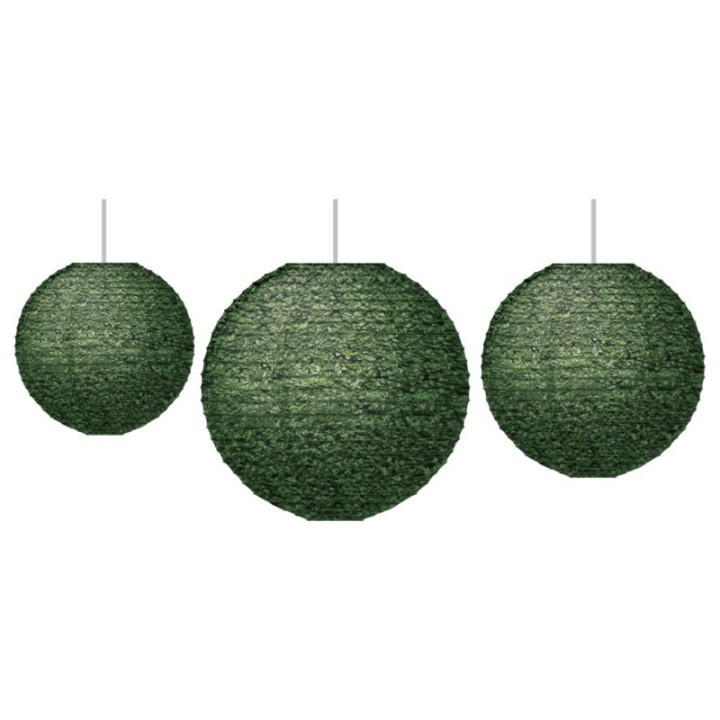 Teacher Created Resources® Boxwood Hanging Paper Lanterns, Pack of 3